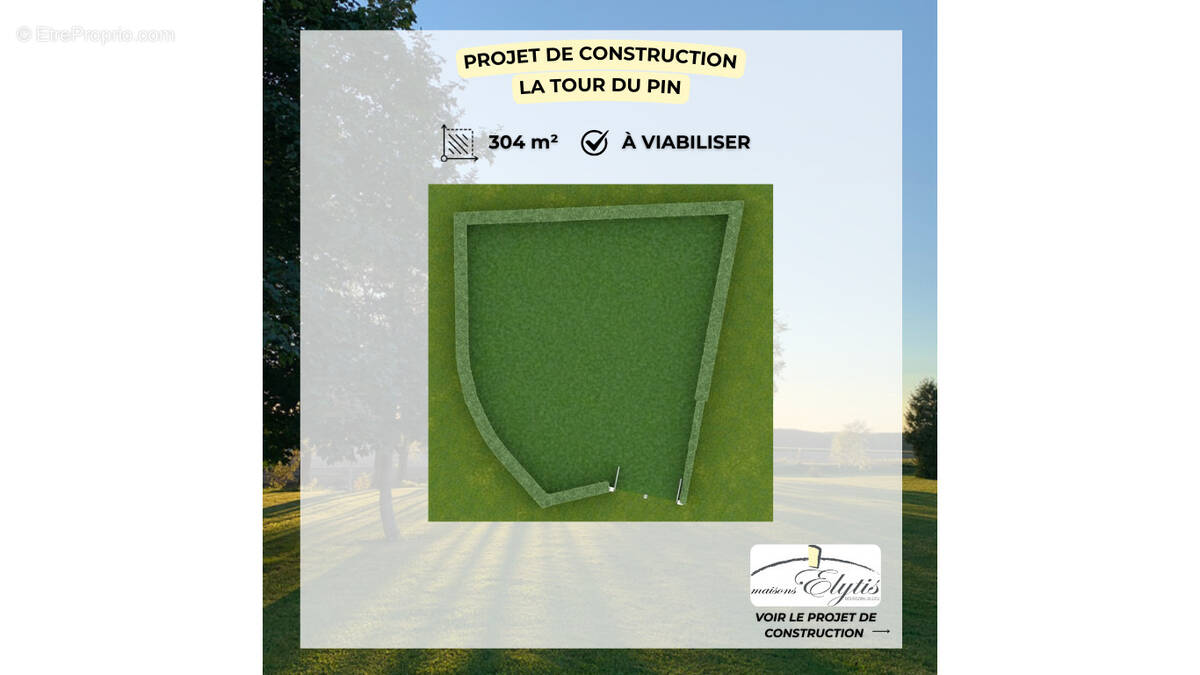 Terrain à LA TOUR-DU-PIN