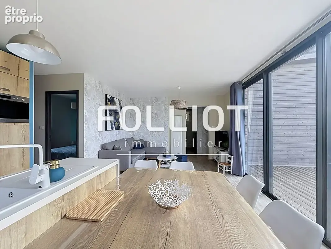 A Vendre Maison de plain pied Ossature bois à Hatainville à 5 minutes du centre de CARTERET et de la plage. - photo 7