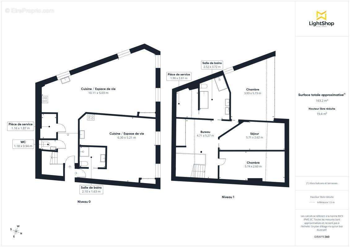 Appartement à TASSIN-LA-DEMI-LUNE