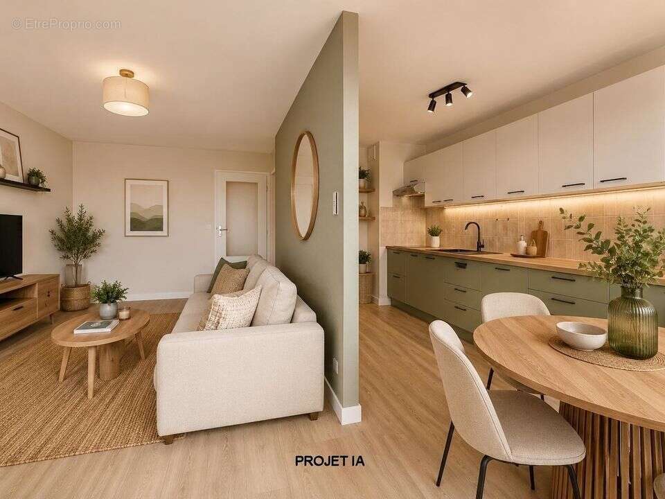 SEJOUR CUISINE PROJET IA - Appartement à VILLE-LA-GRAND