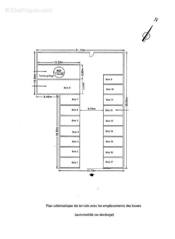 Terrain à ROMAINVILLE