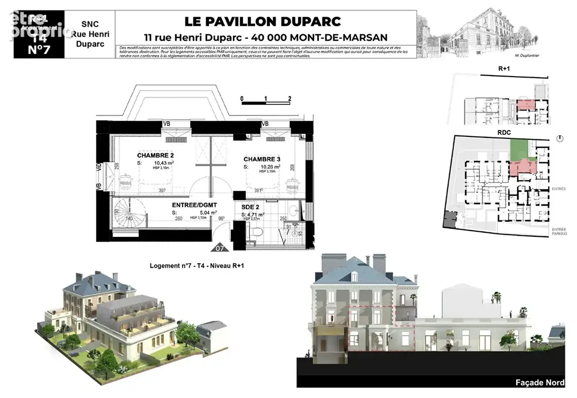 Appartement Mont De Marsan 4 pièces 88,10 m² - photo 16