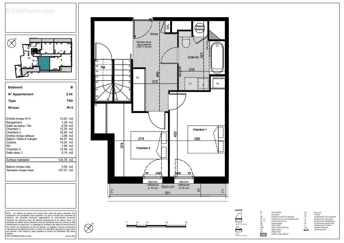 Appartement à TOULOUSE