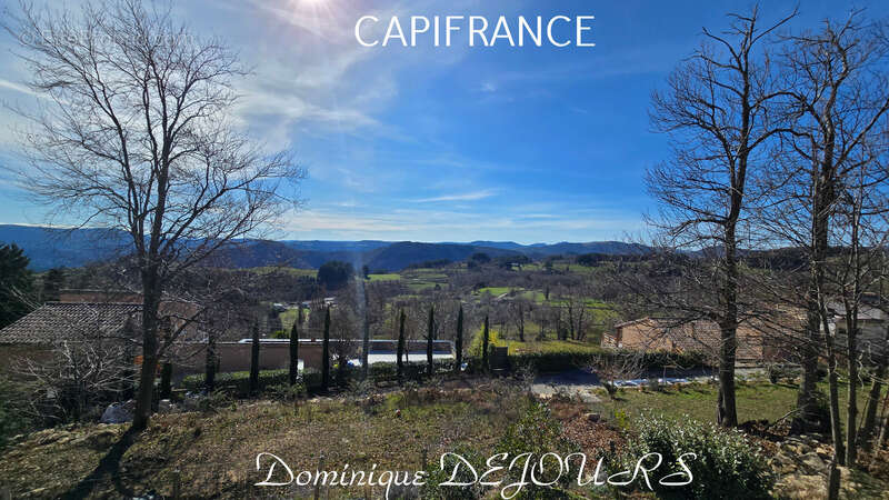 Ardèche - Magnifique Maison d'architecte de 184 m² habitable - Bel espace extérieur - Vue panoramique sur les montagnes ardèchoi - photo 67