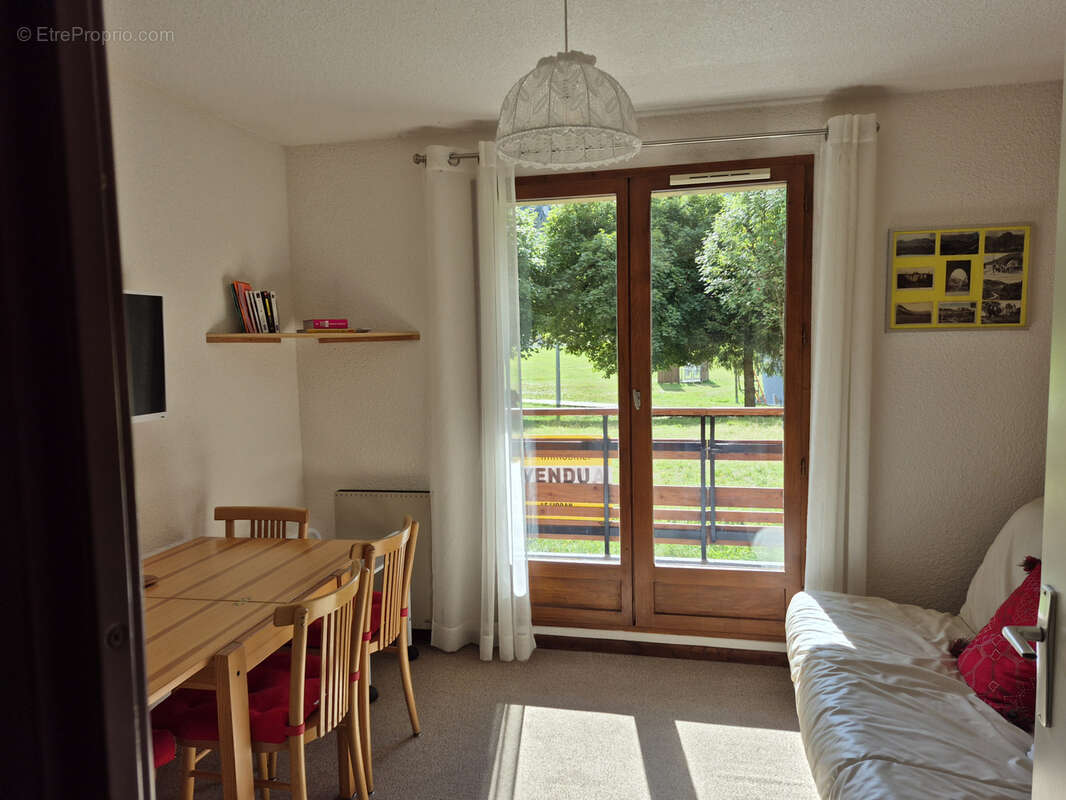 *vendu*  studio balcon en rez-de-jardin résidence le griou - photo 4
