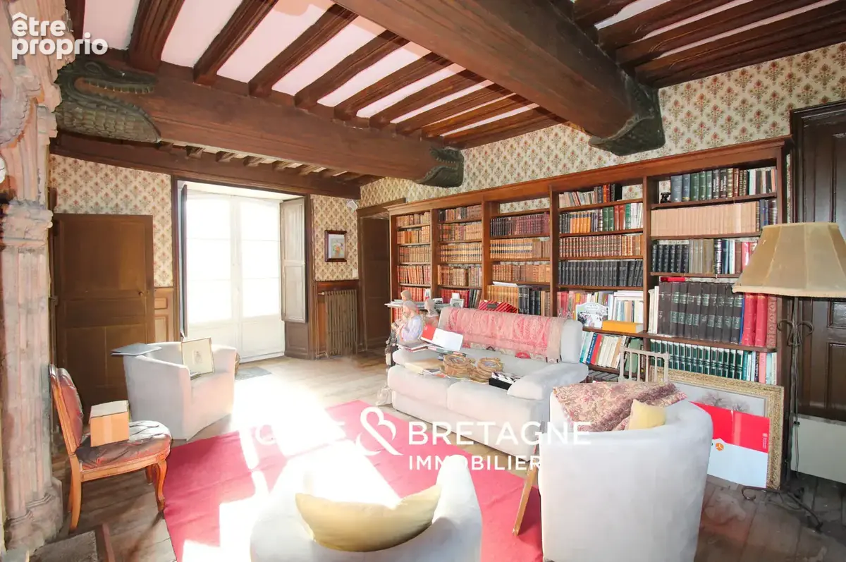 Côte & Bretagne Immobilier vous présente : Domaine historique de 25 ha avec château, moulin à eau, chapelle et - photo 11