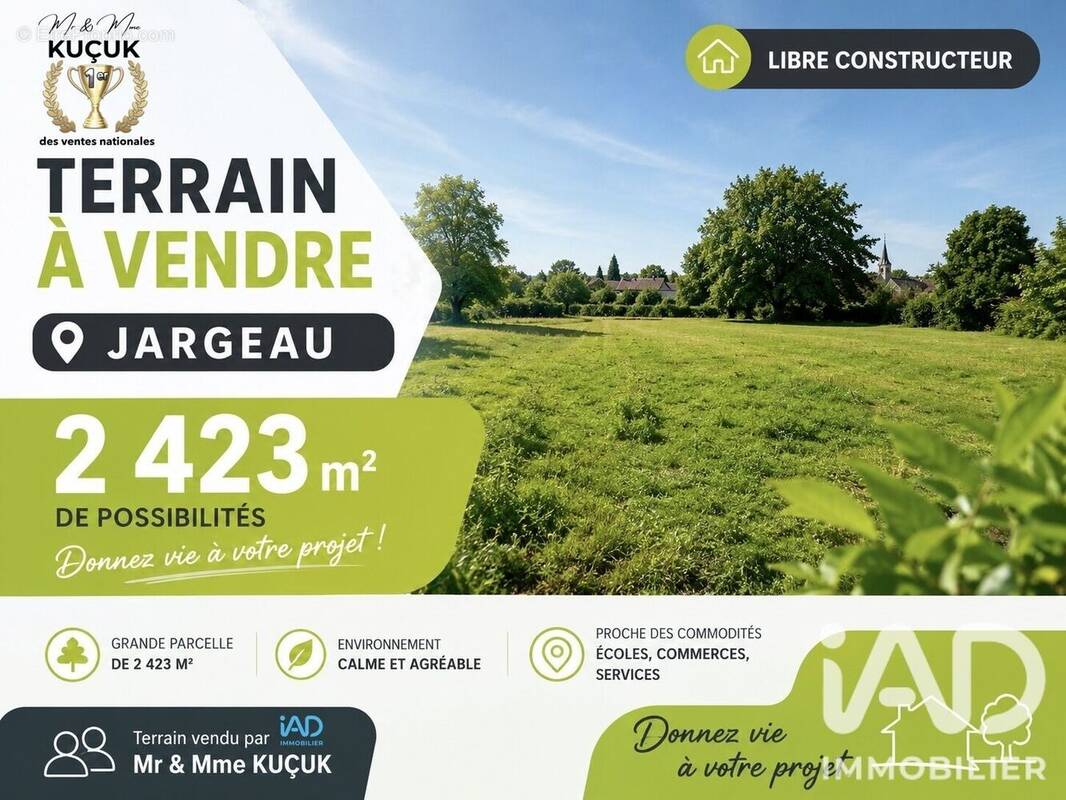 Photo 1 - Terrain à JARGEAU