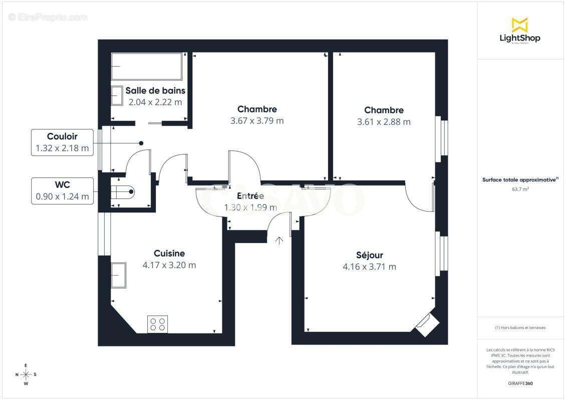 Appartement à NANTES
