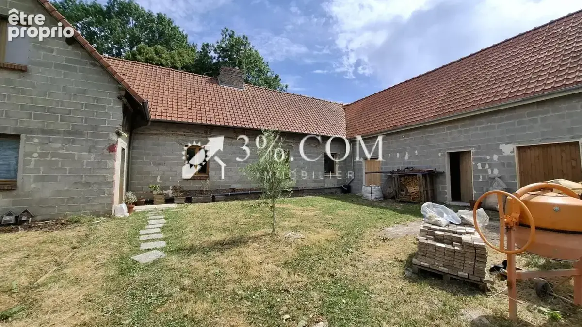 Secteur HUPPY : maison à finir de rénover - 3 CH - 133 m2 su - photo 1