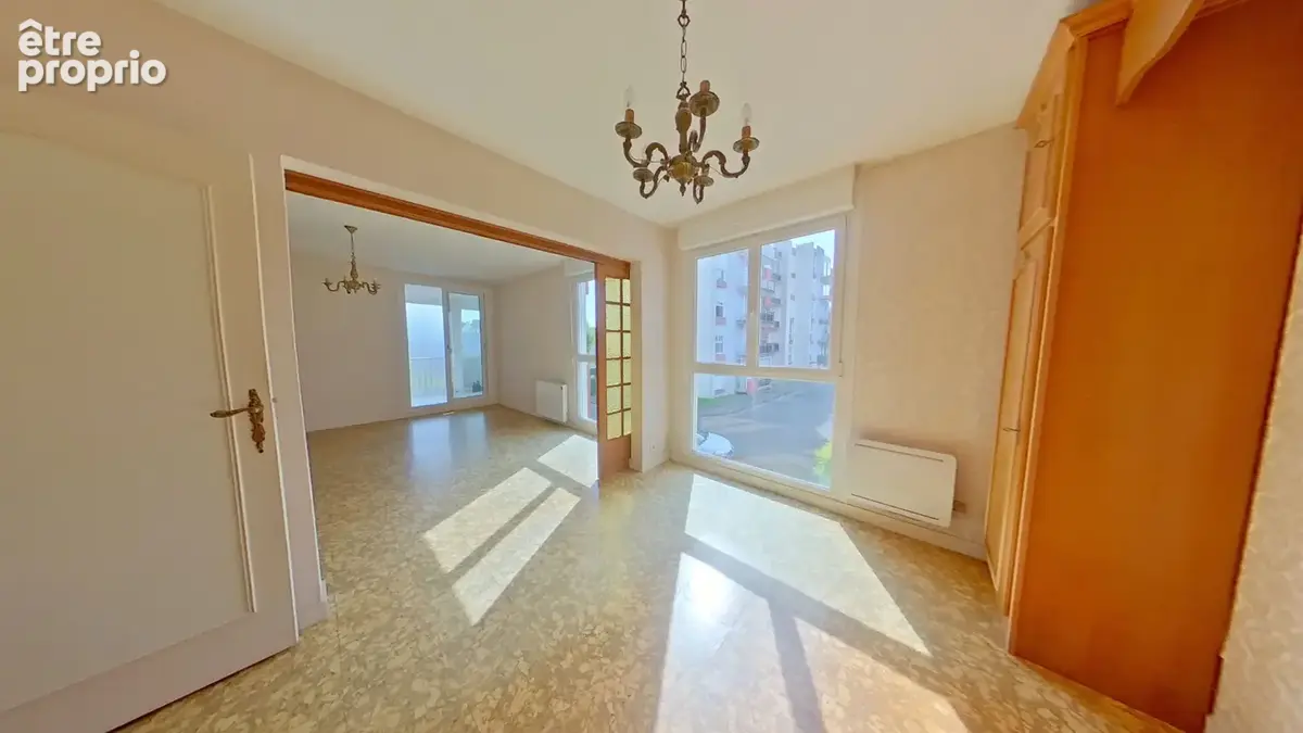 Bel appartement  t5 a vendre brest saint-jacques-kerzu-géant- dalle béton - deux parkings - photo 8
