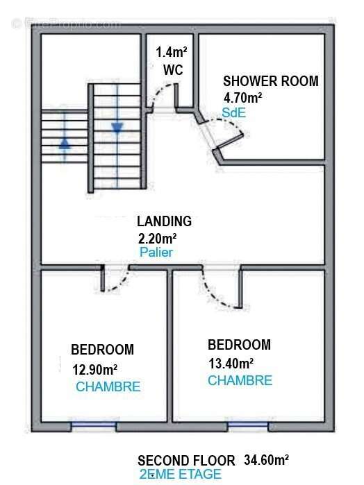 Maison beaux volumes, 156m² hab, 3 chambres, sdb + sde, piece loft, proche commodites - photo 14