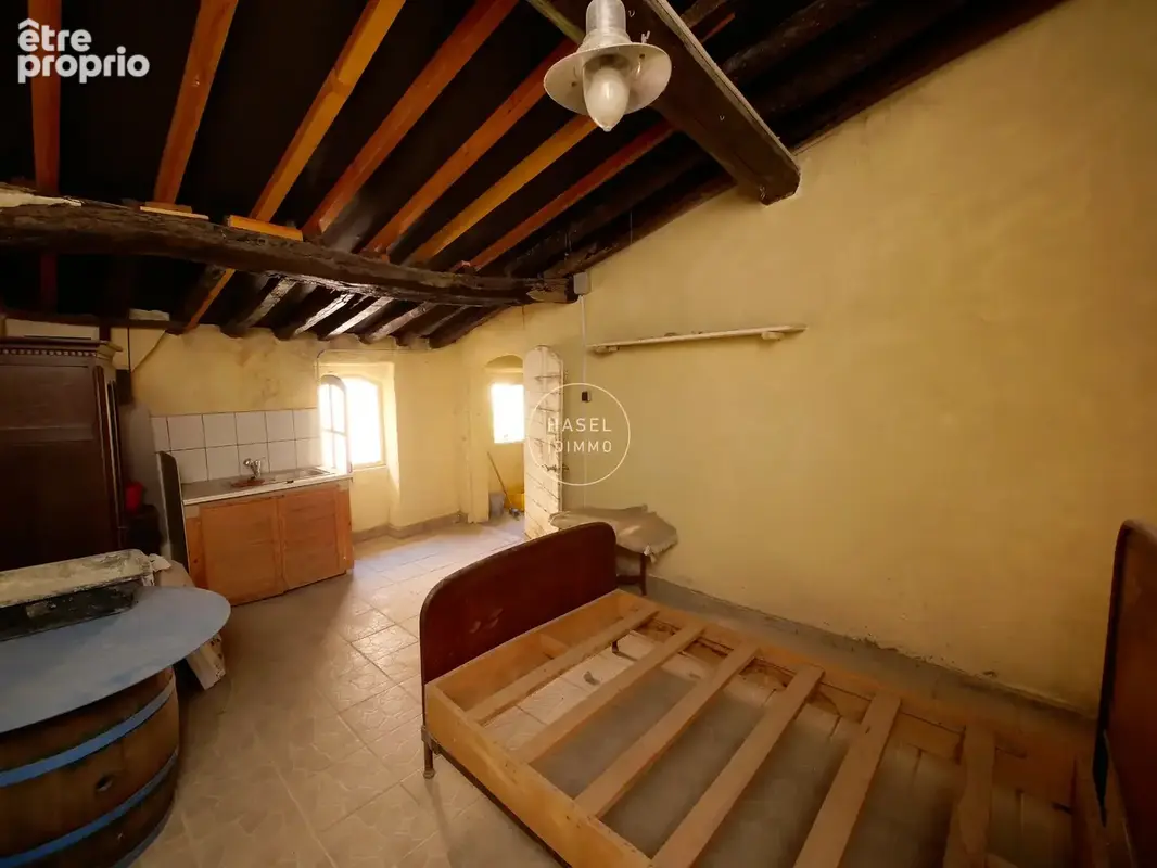 Pomérols, maison de caractère début 18ième avec pierre de taille, grandes cheminées et belle hauteur sous plaf - photo 18