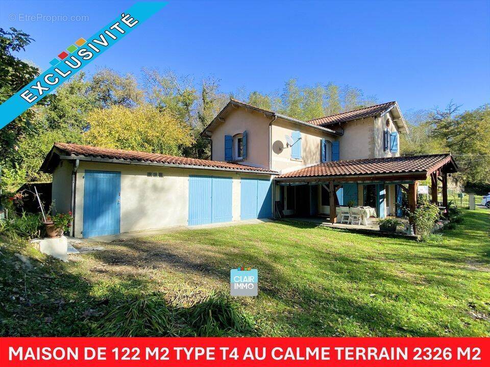 #maison #garage #gers #32 #aucalme #nature #landes  - Maison à CASTELNAU-D'AUZAN