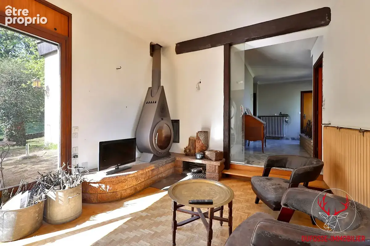 Oullins maison d'architecte de 1964  ,grand sous-sol , terrain 1383 m² - photo 4