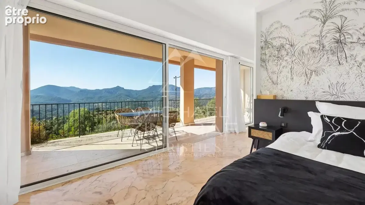 Mandelieu la napoule - propriété vue mer dans domaine privé - proche cannes - photo 9