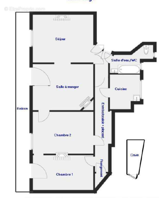 Appartement à PARIS-12E