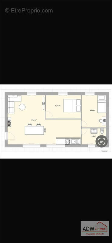 Appartement à MELUN