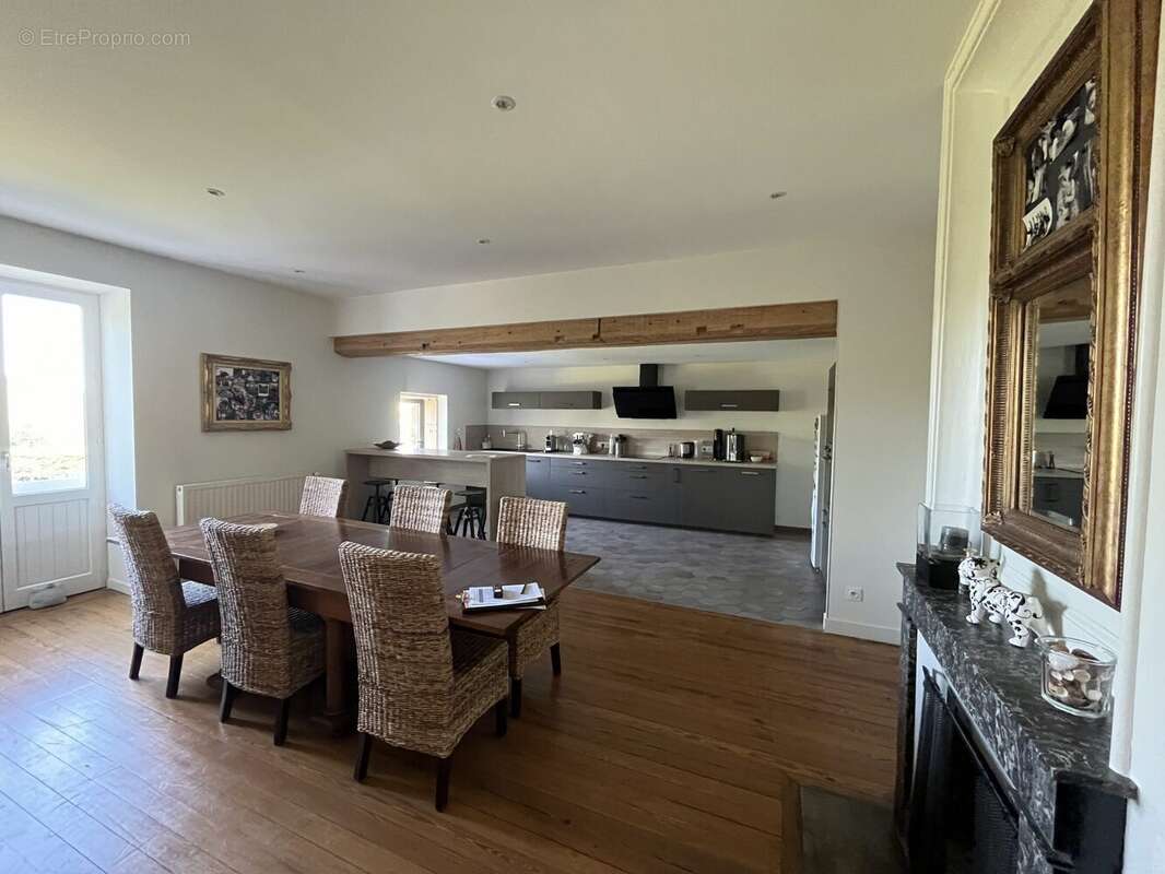 Cuisine Salle à manger 42 m2 - Maison à VILLEFRANCHE-SUR-SAONE