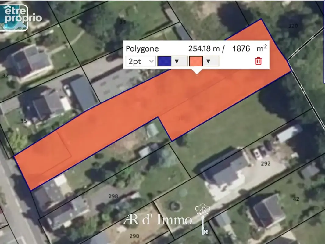 Terrain constructible viabilisé 1 876 m² - Idéalement situé - photo 5