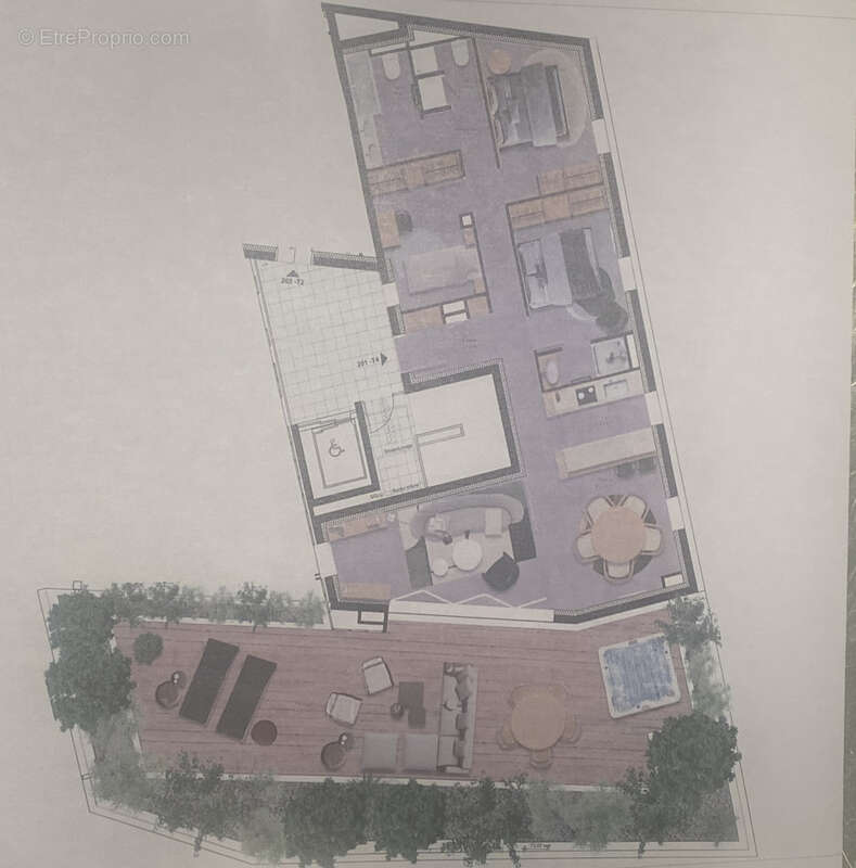 Appartement à MARSEILLE-4E