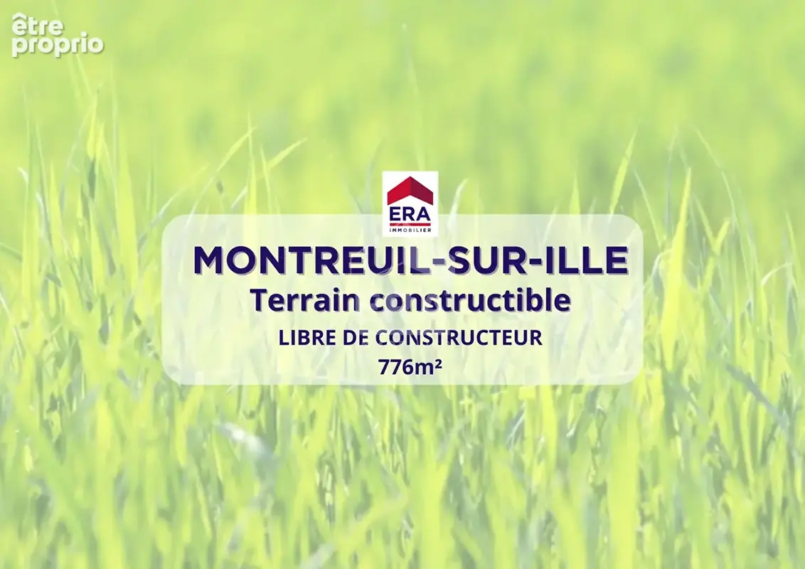Photo Terrain à Montreuil-Sur-Ille au prix de 112 350€