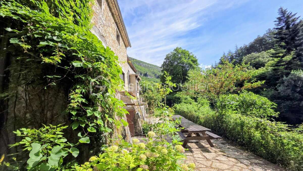Rare les cevennes vente gites de charme sur les rives de la vis gornies 331m2 sur 1100m2 terrain - photo 5