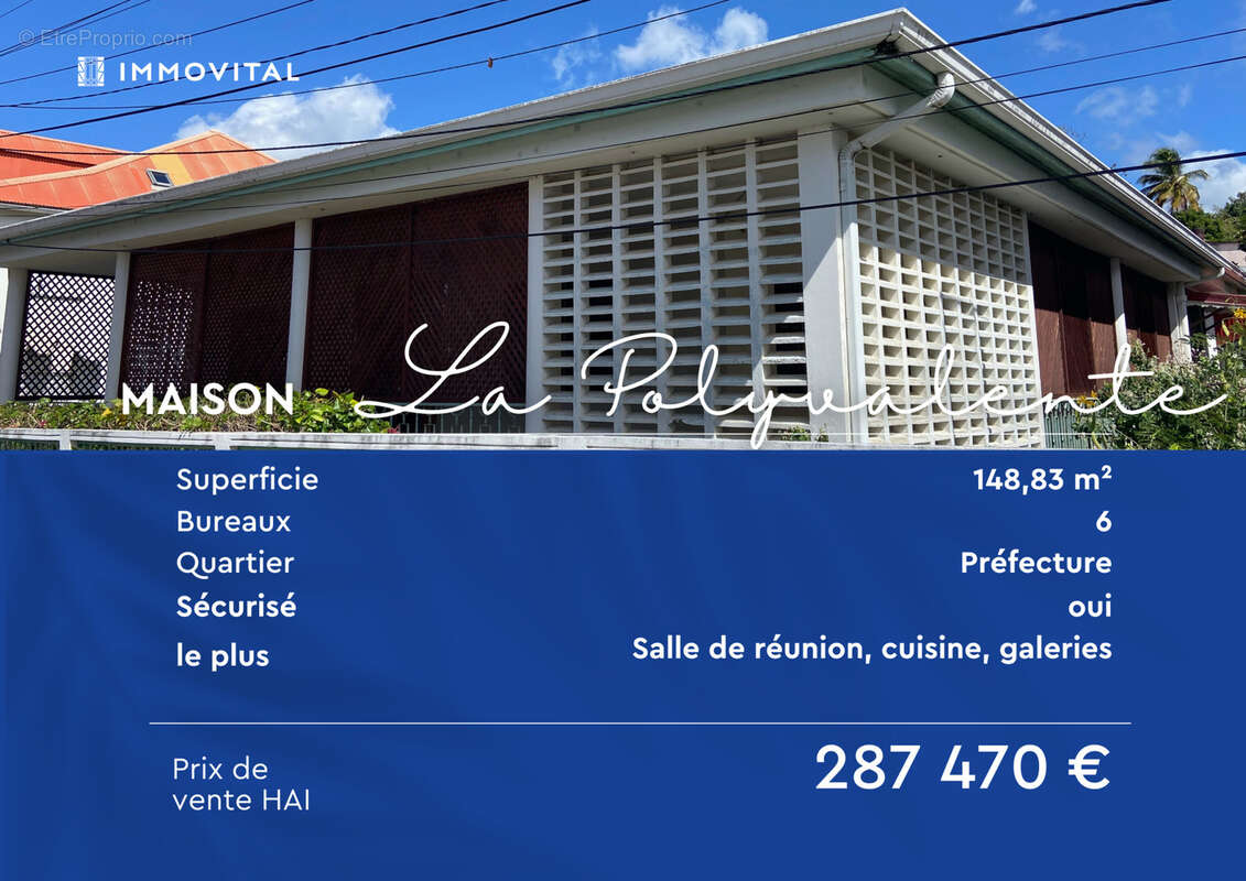 Maison à BASSE-TERRE