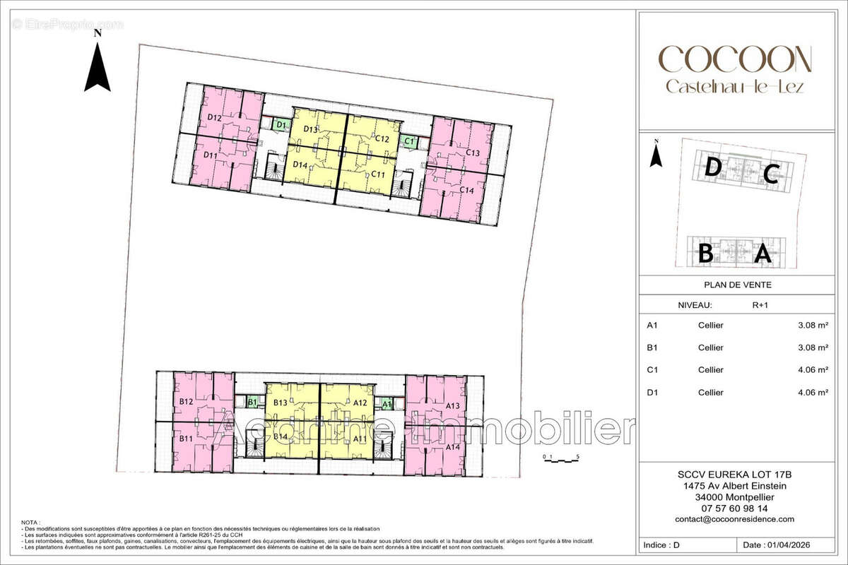 Appartement à CASTELNAU-LE-LEZ
