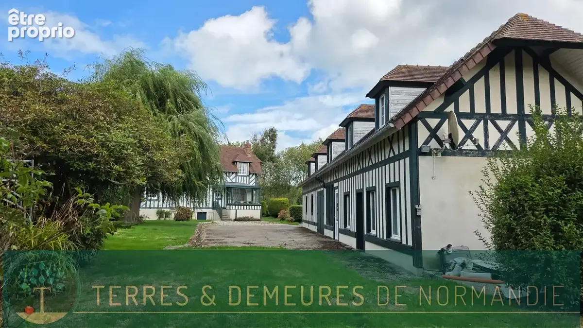 A vendre à Varengeville sur Mer, cette ensemble de 2 maisons au cur d'un village réputé et recherché de Seine-Maritime, proche  - photo 2