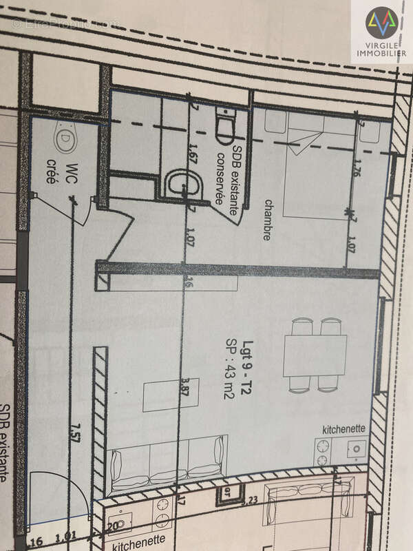 Appartement à ROCHEJEAN