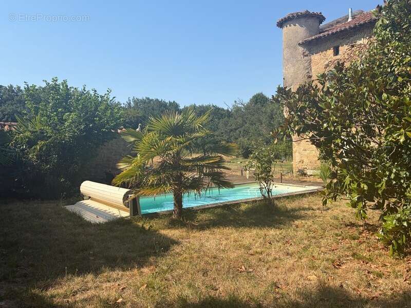 MARCIAC(32): ancienne SEIGNEURIE avec BEAU CHATEAU XIV sur 3,5ha, cachée, au bout du chemin, sans voisin, en campagne, 500m2 hab - photo 60