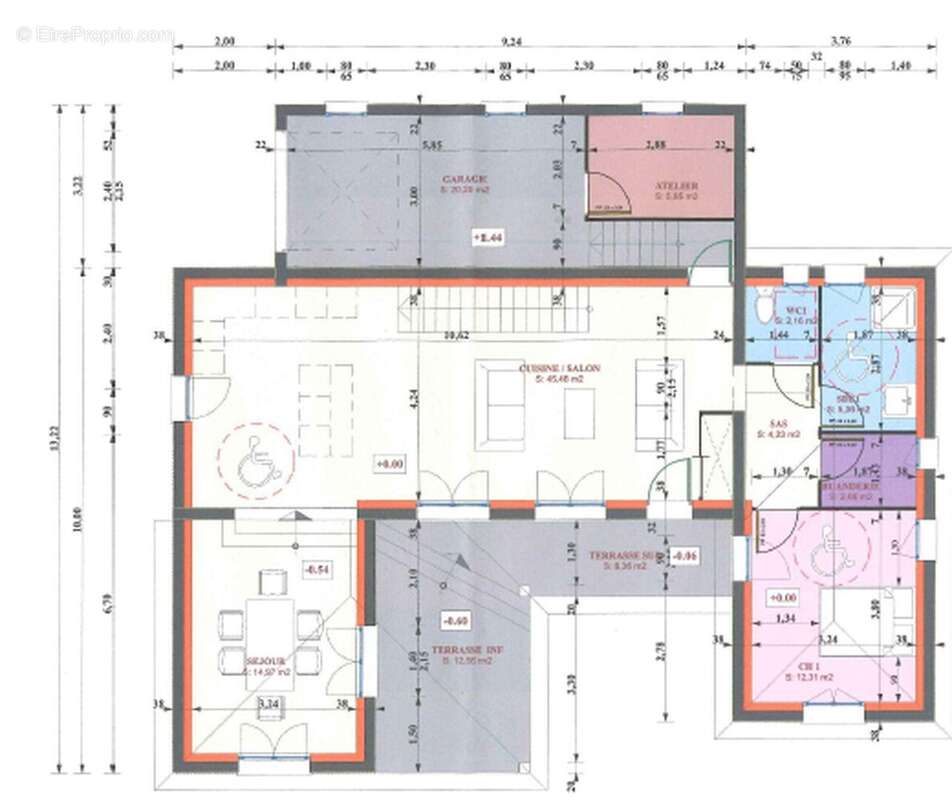 Plan1 - Terrain à ROUFFIGNAC-SAINT-CERNIN-DE-REILHAC