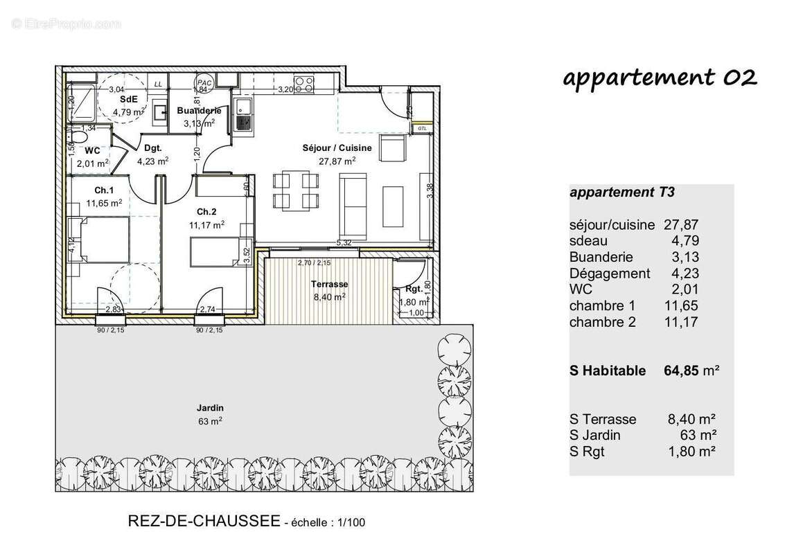 Photo 4 - Appartement à GUEREINS