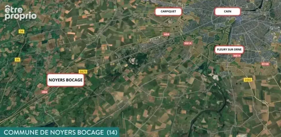 Terrain 410 m² à vendre à Noyers-Bocage (14210) - photo 2
