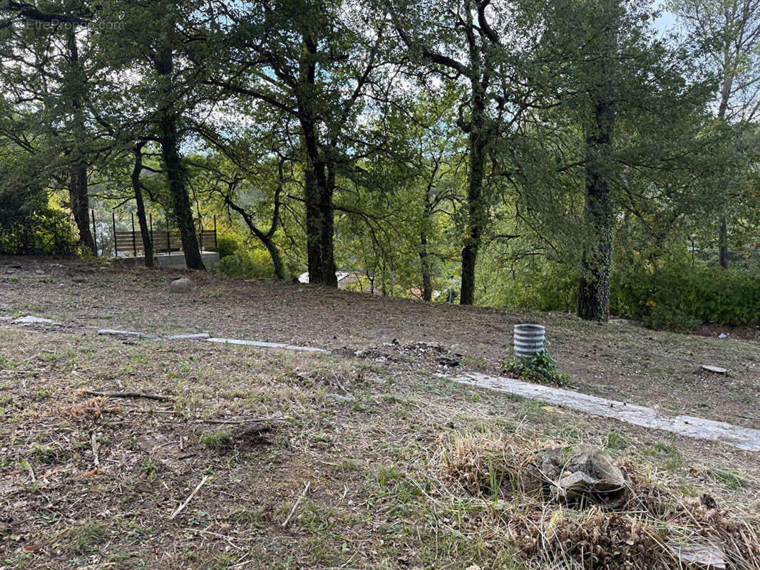 Terrain à LA ROQUE-D&#039;ANTHERON