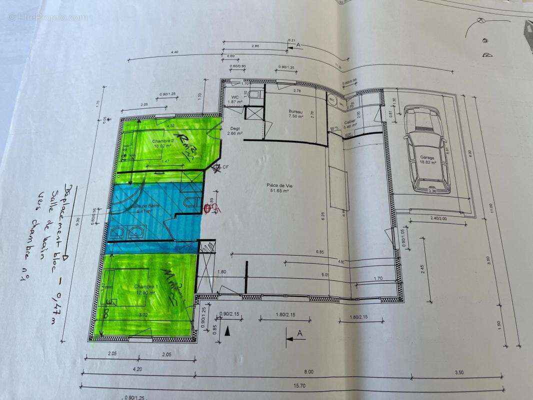 Pavillon 100 M² ossature bois Saint Ouen de Mimbré 72130 - photo 14
