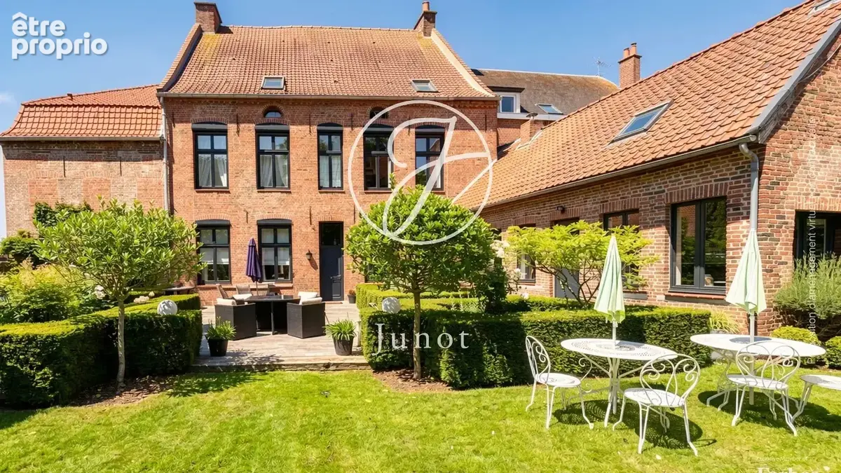Saint Venant - CAMPAGNE BETHUNE HAZEBROUCK - Maison à vendre - 15 pièces - 399 m² - 9 chambres - dépendance - jardin - garage -  - photo 1