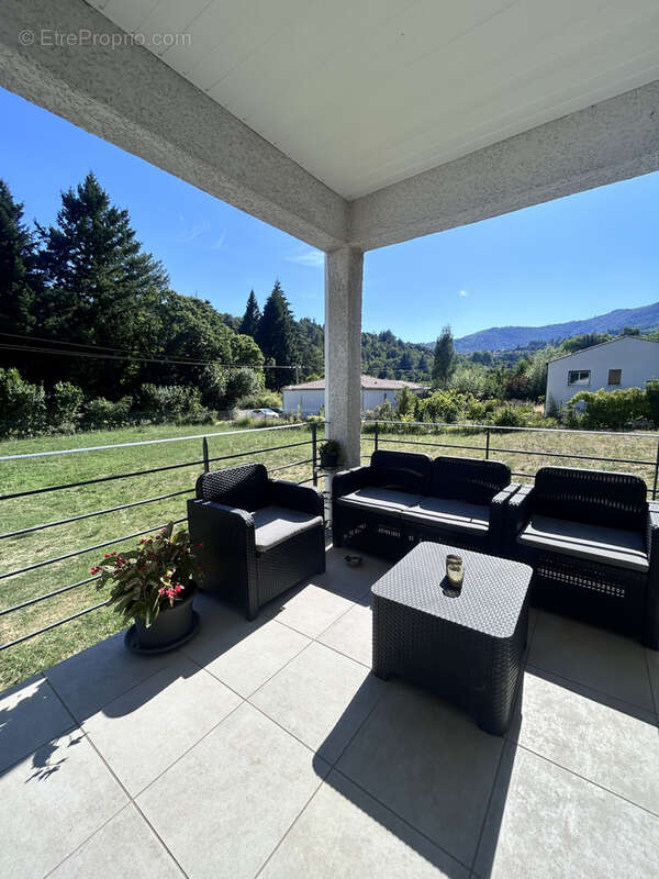 En Cévennes, villa plain pied et terrain, à vendre - photo 4
