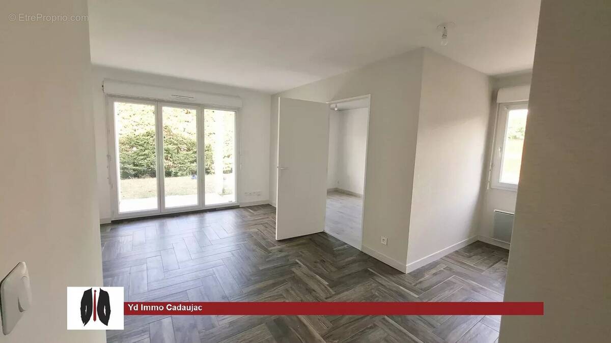Cadaujac - Bien rare sur le secteur appartement T3 avec jardin privatif de 200 m² - photo 2