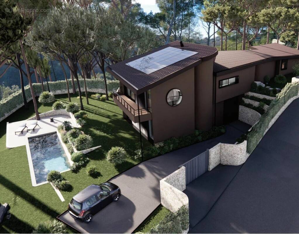 Terrain à ROQUEFORT-LES-PINS