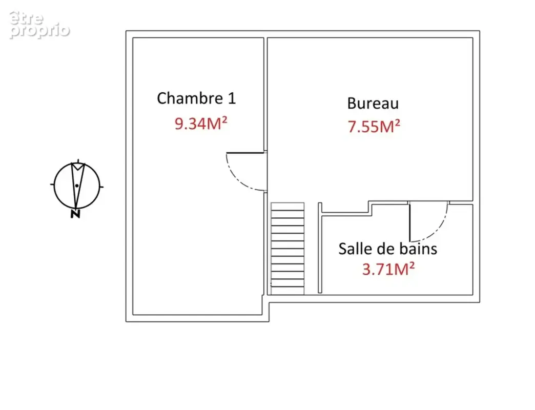 Maison à vendre 3 pièces GUILVINEC (29) en excellent état, au calme, beau jardin avec extension possible - photo 24
