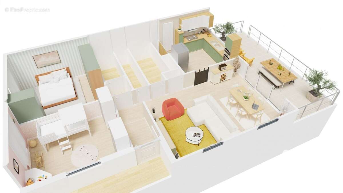 Maison 89 m² à La Boissiere-Sur-Evre  - photo 4