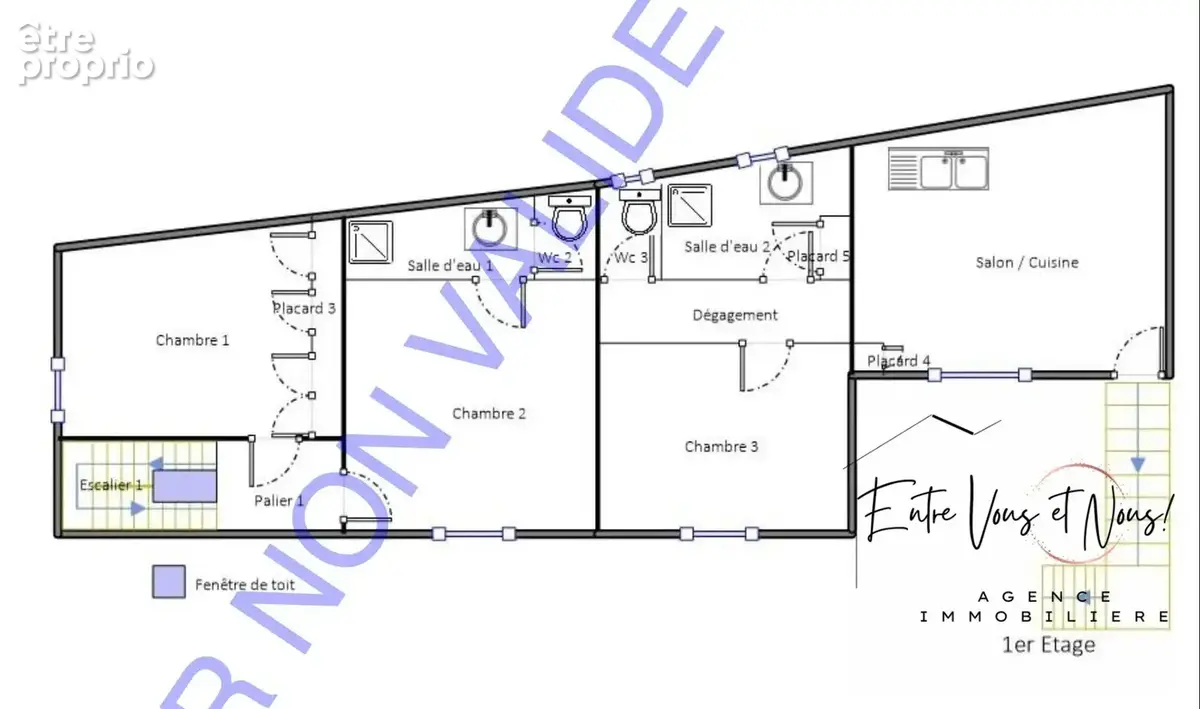 PLAN 1er ETAGE
