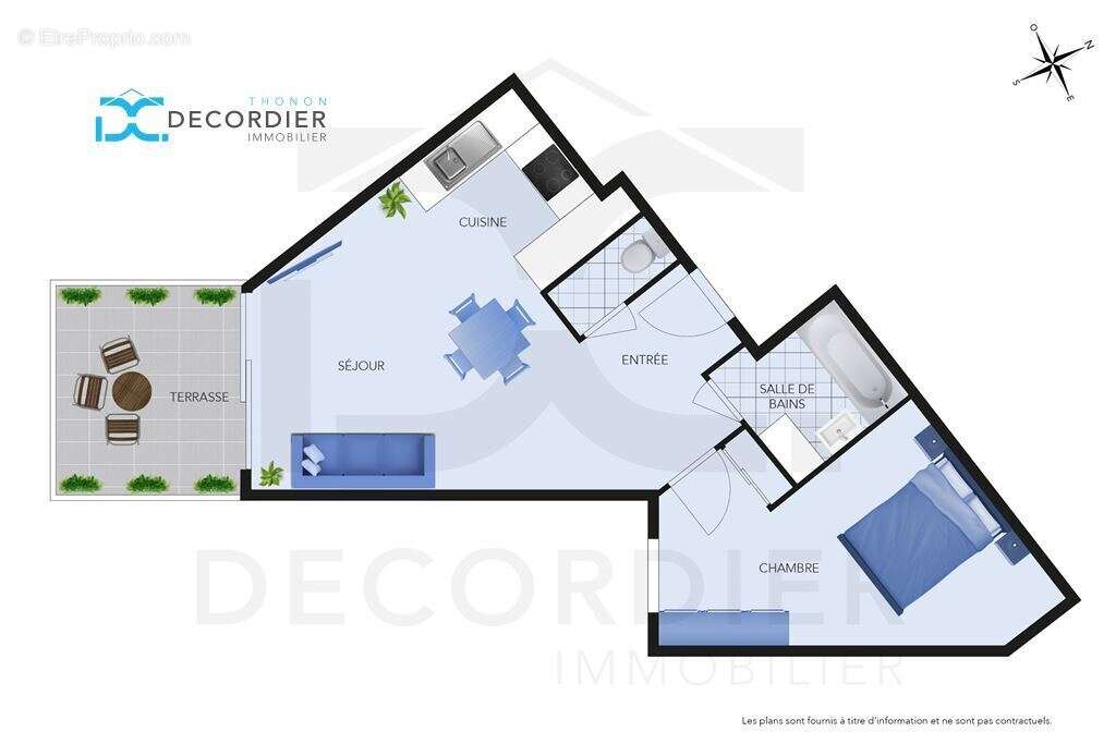 Appartement à THONON-LES-BAINS