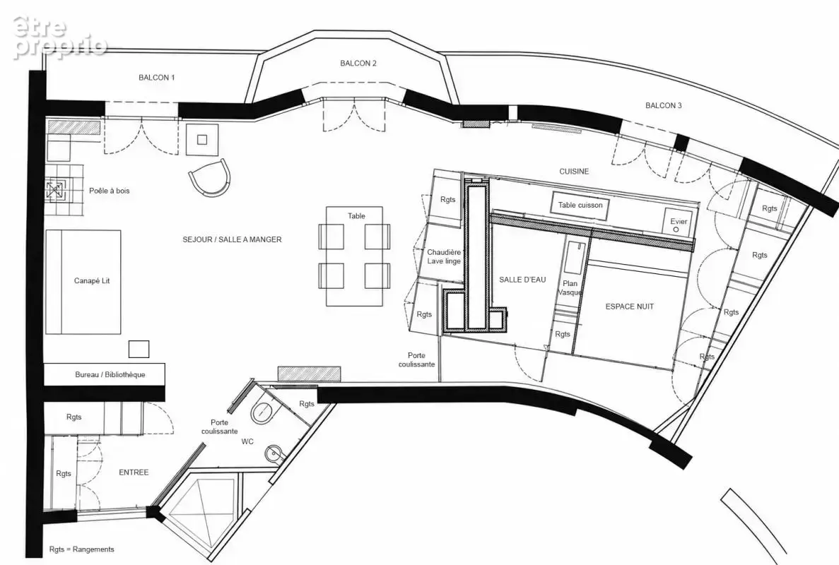 Appartement 2 pièces 51 m2 Paris (75020) - photo 11