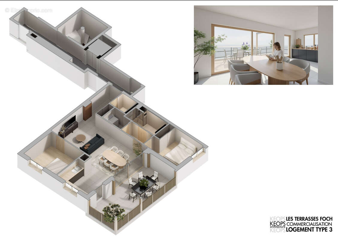 Appartement à RIORGES