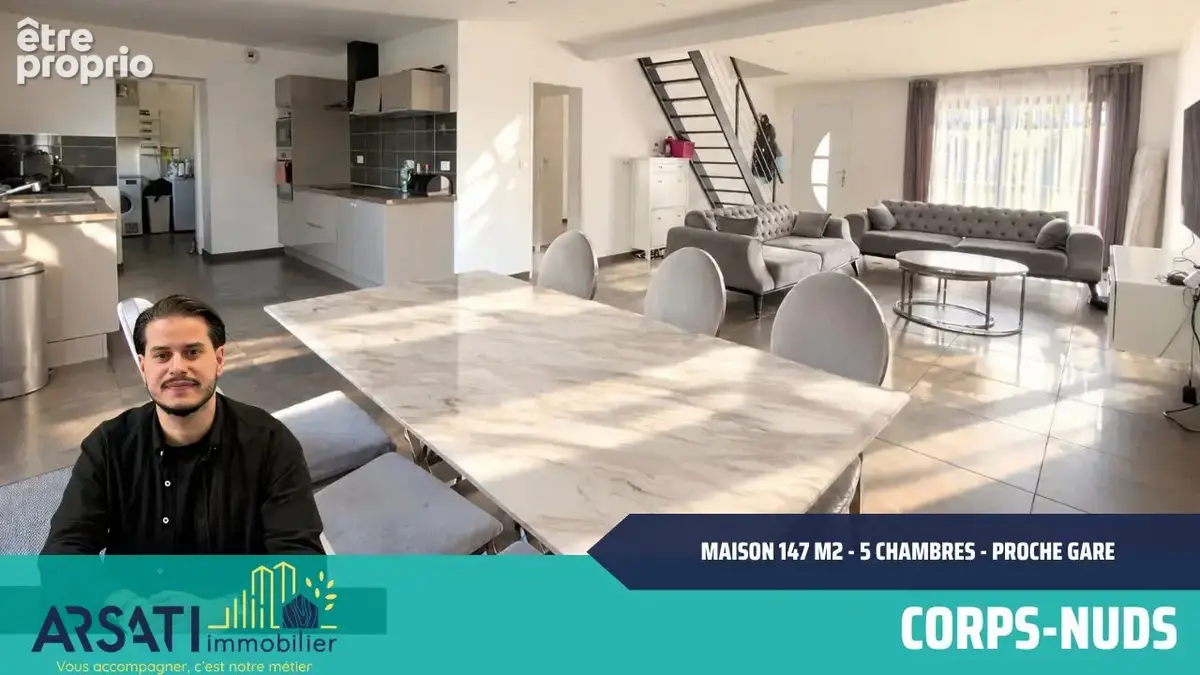 Maison 7 pièces 147 m² à vendre à Corps-Nuds (35150) - photo 1