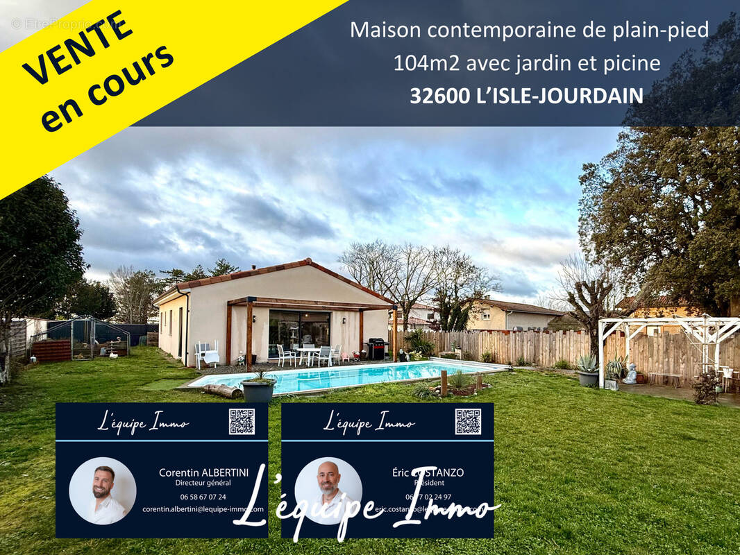 Maison à L'ISLE-JOURDAIN