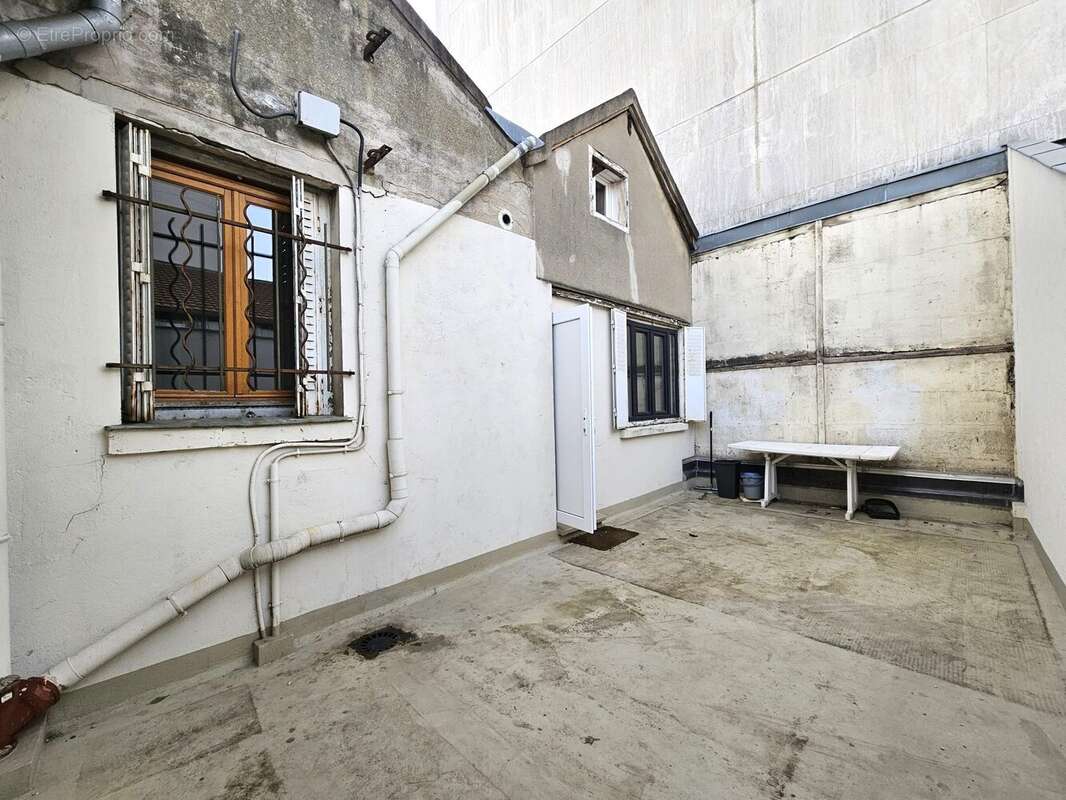 terrasse - Appartement à ASNIERES-SUR-SEINE