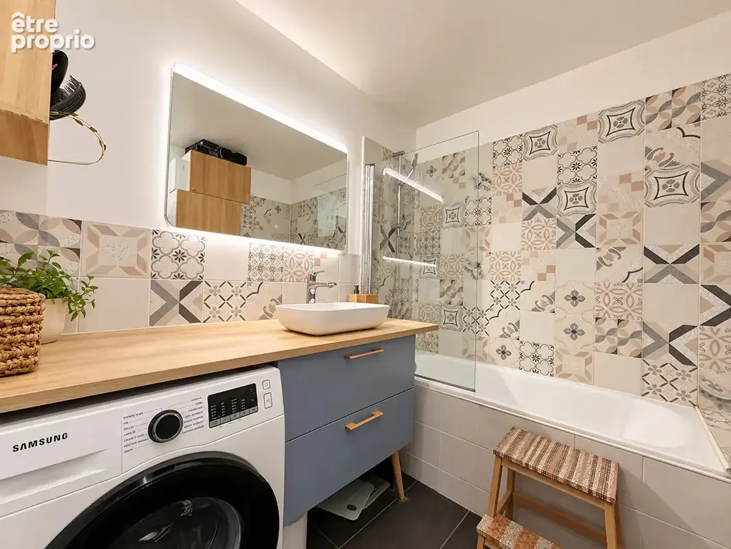 Paris 14e  plaisance  3 pièces de 70 m² avec loggia - photo 4